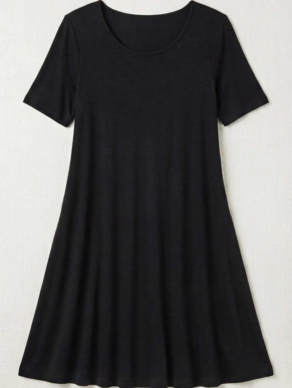 Forever 21 Black Midi Dress
